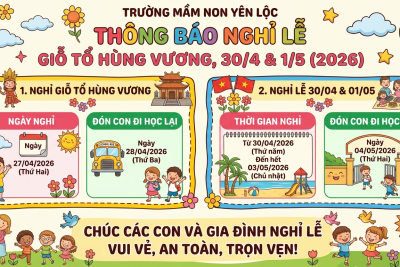 LỊCH NGHỈ LỄ GIỖ TỔ HÙNG VƯƠNG VÀ NGÀY CHIẾN THẮNG 30/4, QUỐC TẾ LAO ĐỘNG