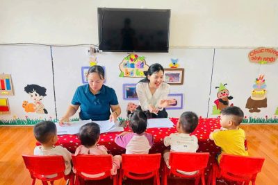 Trường mầm non Yên Lộc khảo sát đánh giá chất lượng giáo dục trẻ cuối năm học 2025-2026